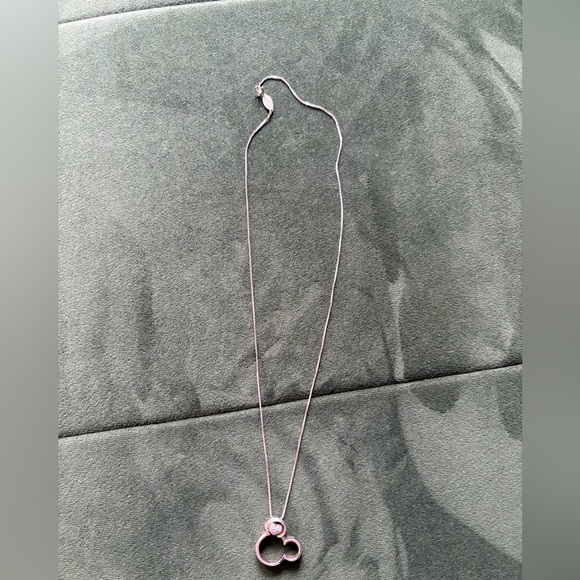 Disney Jewelry - Disney Silver Necklace with Pink Accents silver 925